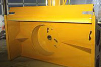 pelle tracteur jaune